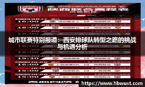 城市联赛特别报道：西安排球队转型之路的挑战与机遇分析